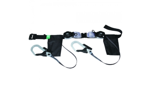 （株）基陽  WRA01-B  ＫＨ　二丁掛　Ｗアリールロック　タフアルミ　ブルー