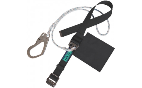 藤井電工（株）  LSA-99-BLK-BP  ツヨロン　ＬＳＡ安全帯　黒色　φ１１ロープ付