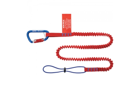 ＫＮＩＰＥＸ社  005005TBK  ＫＮＩＰＥＸ　落下防止ストラップ　カラビナ付き