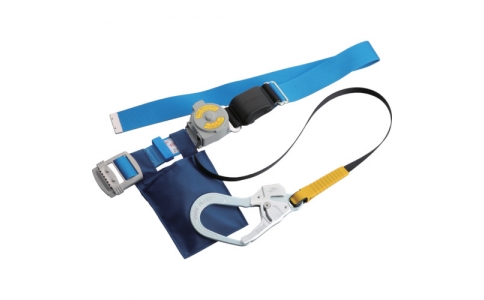 藤井電工（株）  TRN-599-BL4-BP  ツヨロン　胴ベルト型墜落制止用器具　２ＷＡＹリトラ　青色　スタンダードタイプ