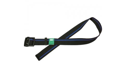 （株）基陽  47413B  ＫＨ　アルミバックル胴ベルト　１２００ｍｍ　黒／青