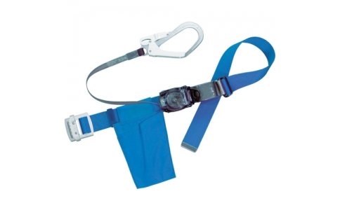 藤井電工（株）  RL-593-BL4-BP  ツヨロン　リトライト安全帯　青色　軽量型