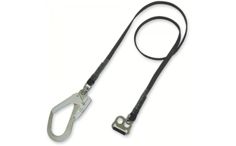 藤井電工（株）  AB-93K-SG-N-BP  ツヨロン　１本つり専用ランヤード　軽量型　ストラップ式