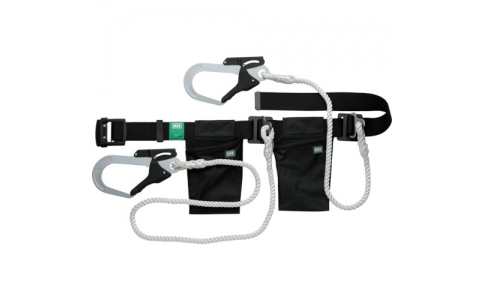 （株）基陽  WA113-K  ＫＨ　二丁掛　タフアルミ　φ１１　３ツ打　ブラック