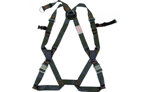 藤井電工（株）  R-560-N-OT2-BX  ツヨロン　フルハーネス安全帯　ブラック　腿バックル：ワンタッチ