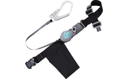 藤井電工（株）  TRL-OT593-BLK-L-BP  ツヨロン　２ＷＡＹリトラ安全帯　黒色　Ｌ寸　軽量型