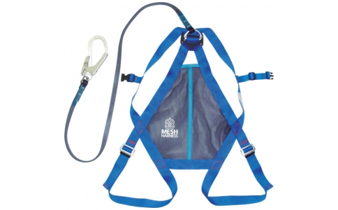 ミドリ安全（株）  MH-720-G99-M  ミドリ安全　軽量メッシュハーネス安全帯