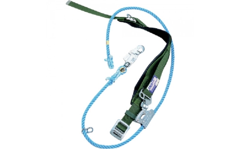 サンコー（株）  4510620100722  タイタン　胴ベルト型安全帯Ｕ字つり・１本つり兼用　緑