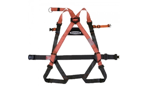 藤井電工（株）  R-502-N-PT-OR-LL-BX  ツヨロン　フルハーネス安全帯　オレンジ　ＬＬ寸