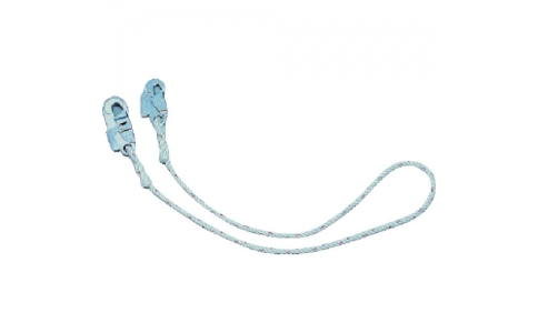 サンコー（株）  27-20A  タイタン　胴ベルト型安全帯用ランヤード両端フック付き