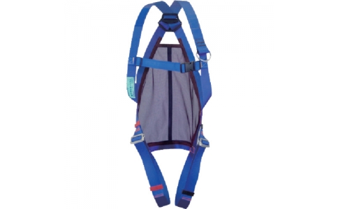 藤井電工（株）  R-510-N-DMS-L-BX  ツヨロン　フルハーネス安全帯　青色　Ｌ寸