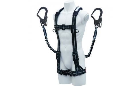 （株）基陽  YPNSLSPWS  ＫＨ　ハーネスセット　Ｙ型　黒／反射シルバーライン　Ｗ１ＳＰＷＳ－１７