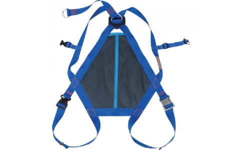 藤井電工（株）  R-510-N-DMS-OT2-L-BX  ツヨロン　フルハーネス安全帯　青色　Ｌ寸