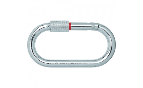 （株）伊藤製作所  KA10R  １２３　カラビナ　鉄カラーマーク