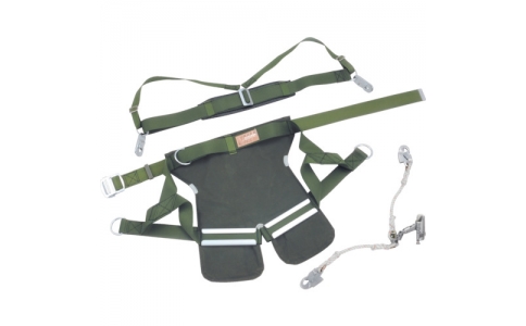 サンコー（株）  CR-3S（G）  タイタン　胴ベルト型安全帯傾斜面用　緑