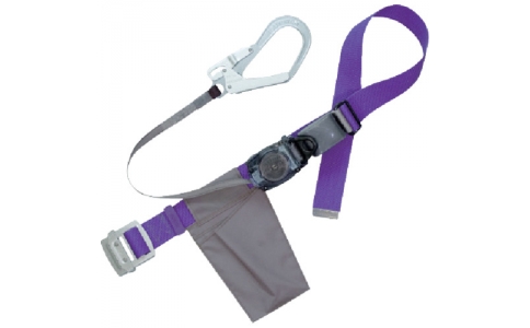 藤井電工（株）  RL-593-P-BP  ツヨロン　リトライト安全帯　紫色　軽量型