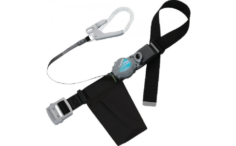 藤井電工（株）  TRL-593-BLK-L-BP  ツヨロン　２ＷＡＹリトラ安全帯　黒色　Ｌ寸　軽量型