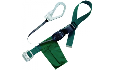 藤井電工（株）  RL-593-BG-BP  ツヨロン　リトライト安全帯　青緑色　軽量型