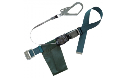 藤井電工（株）  RN-599K-BG-BP  ツヨロン　リトラ安全帯　青緑色