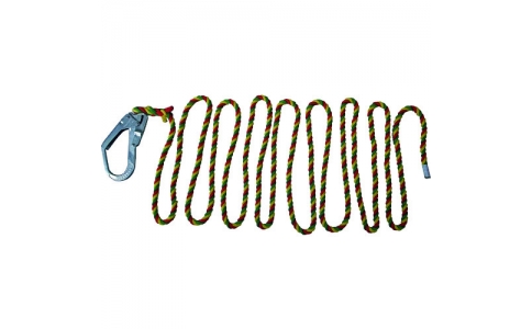 まつうら工業（株）  3STRAND-6  まつうら　３色混色　介錯ロープ　１２ｍｍΦ×６ｍ　エンドテープ止め