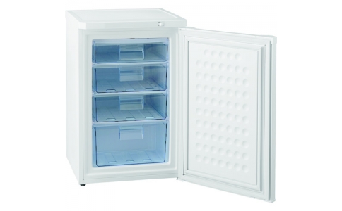 アイリスオーヤマ（株）  IUSD-9A-W  ＩＲＩＳ　５７３５７１　前開き式ノンフロン冷凍庫　８５Ｌ