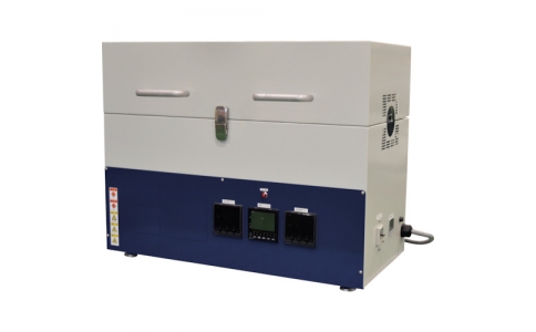 （株）ジェイテクトサーモシステム  KTF347N2  ジェイテクト　小型チューブ炉　１２００℃シリーズ（３ゾーン制御）