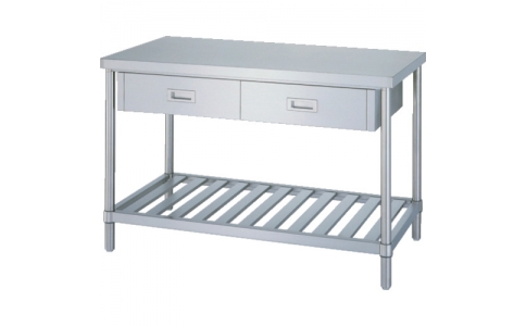 アズワン（株）  1-2470-01  ＡＳ　引出付作業台　ＡＤＳＮ－６０４５