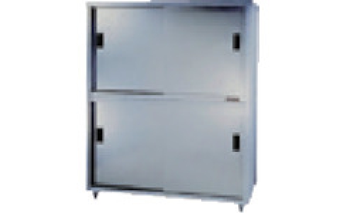 （株）東製作所  ACSW-1800L  アズマ　上下二段式ステンレス保管庫両面引違戸１８００×９００×１８００