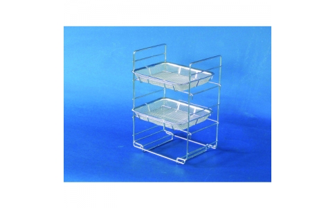 東京硝子器械（株）  360-22-92-21  ＴＧＫ　網バット用棚　１枚２段