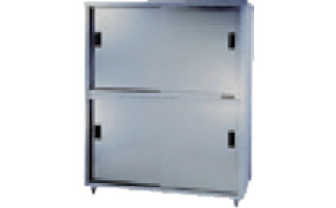 （株）東製作所  ACSW-1500L  アズマ　上下二段式ステン保管庫両面引違戸１５００×９００×１８００