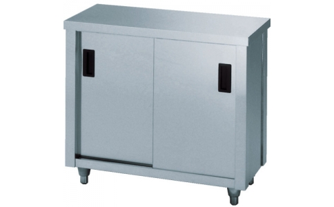 （株）東製作所  AC-600H  アズマ　ステンレス保管庫（片面引違戸）　６００×６００×８００