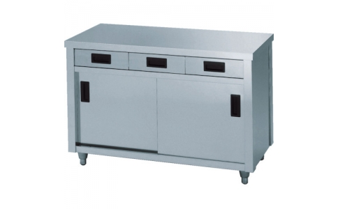 （株）東製作所  ACO-1500H  アズマ　ステンレス片面引出し付保管庫　１５００×６００×８００