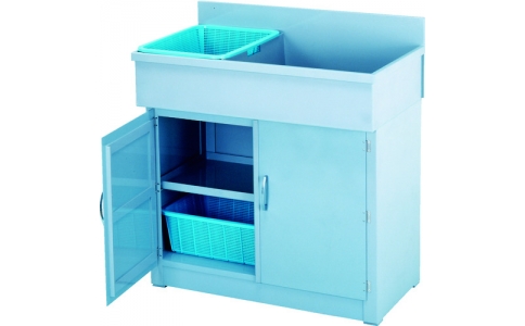 （株）東製作所  AS-1200G-450  アズマ　ステンレス吊戸棚（ガラス戸）　１２００×３５０×４５０