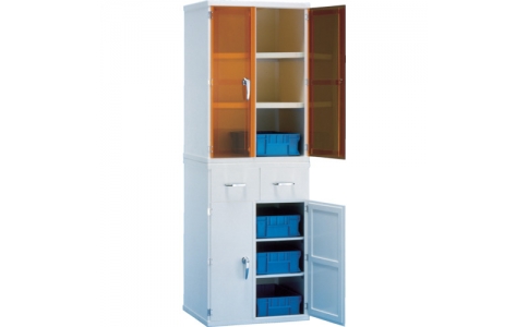 （株）新光化成  EY-600  新光　塩ビ薬品庫ＥＹ－６００セット