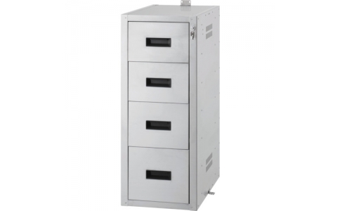 （株）テラオカ  10-1305-55  テラオカ　小型容器収納キャビネット　（床置型）