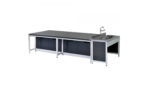 （株）サンプラテック  27892  サンプラ　グローブボックス（アルミフレーム式）　ＡＬＧＢ１０００Ｈ型