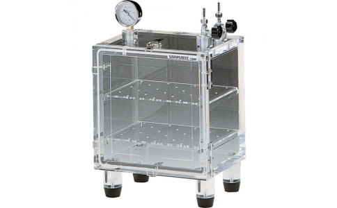 （株）サンプラテック  00390  サンプラ　アクリル真空デシケーター　ＳＮＯ型