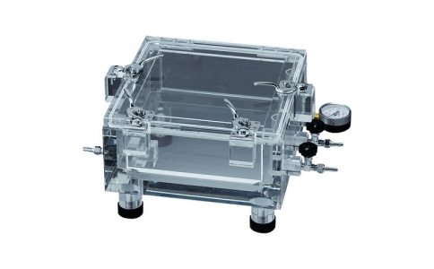 （株）サンプラテック  16532  サンプラ　アクリル真空デシケーター（ドレンバルブ付）　ＵＢ－Ｄ型