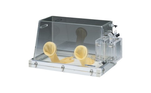 （株）サンプラテック  06903  サンプラ　ガス置換用グローブボックス　Ｇ型　外寸法１００７×５８８×５７０ｍｍ