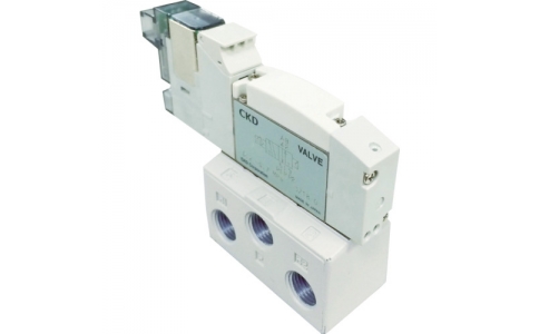 ＣＫＤ（株）  4GB210R-08-3  ＣＫＤ　パイロット式５ポート弁　４ＧＡ・４ＧＢシリーズ