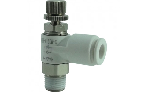 千代田通商（株）  F6R-01SCW-O  チヨダ　ファイブスピードコントローラα白メーターアウト６ｍｍ・Ｒ１／８