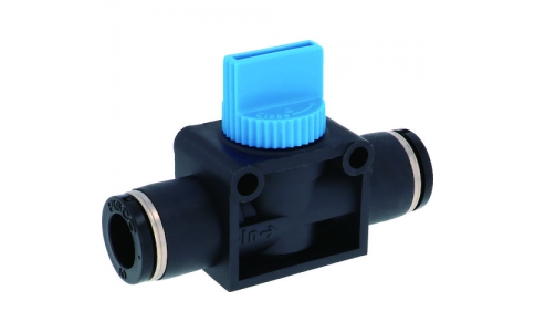 （株）日本ピスコ  HV10-10-2  ピスコ　ハンドバルブ　ユニオンストレート　２方弁タイプ