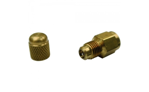 ＢＢＫテクノロジーズ（株）  A31614  ＢＢＫ　アクセスバルブ（メスフレアユニオン）１／４（５個入り）