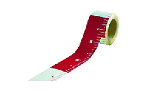 アラオ（株）  AR-063  アラオ　テープロッド　５０ｗ×２５Ｍ赤白２０　ピッチ　メーカー品番：ＡＲ－３３４１