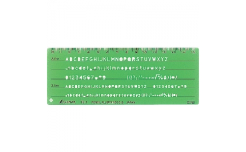 シンワ測定（株）  66011  シンワ　テンプレートＴＥ－１