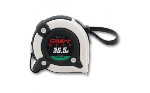 シンワ測定（株）  80881  シンワ　コンベックス　スマートギア　幅１９ｍｍ　長さ５．５ｍ　尺相当目盛