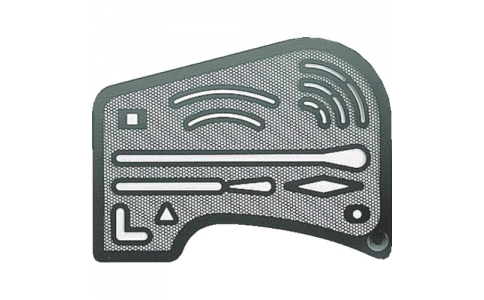 シンワ測定（株）  70961  シンワ　メッシュ字消板　ステンレス製