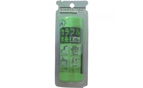 （株）たくみ  4960587046074  たくみ　カラフル水糸グリーン太２７０ｍ