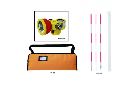 （株）マイゾックス  221821  マイゾックス　光波用ミニプリズム　Ｍ－１５００ＭＰ　Ｈセット