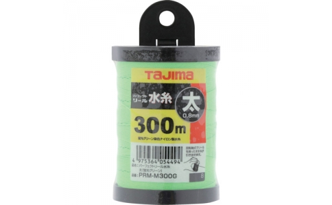 （株）ＴＪＭデザイン  PRM-M300G  タジマ　パーフェクトリール水糸　蛍光グリーン／太